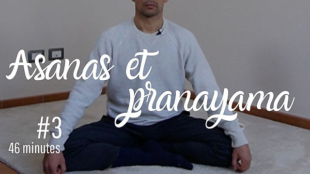 Asanas et pranayama #3 (Benoit)(46 mins)